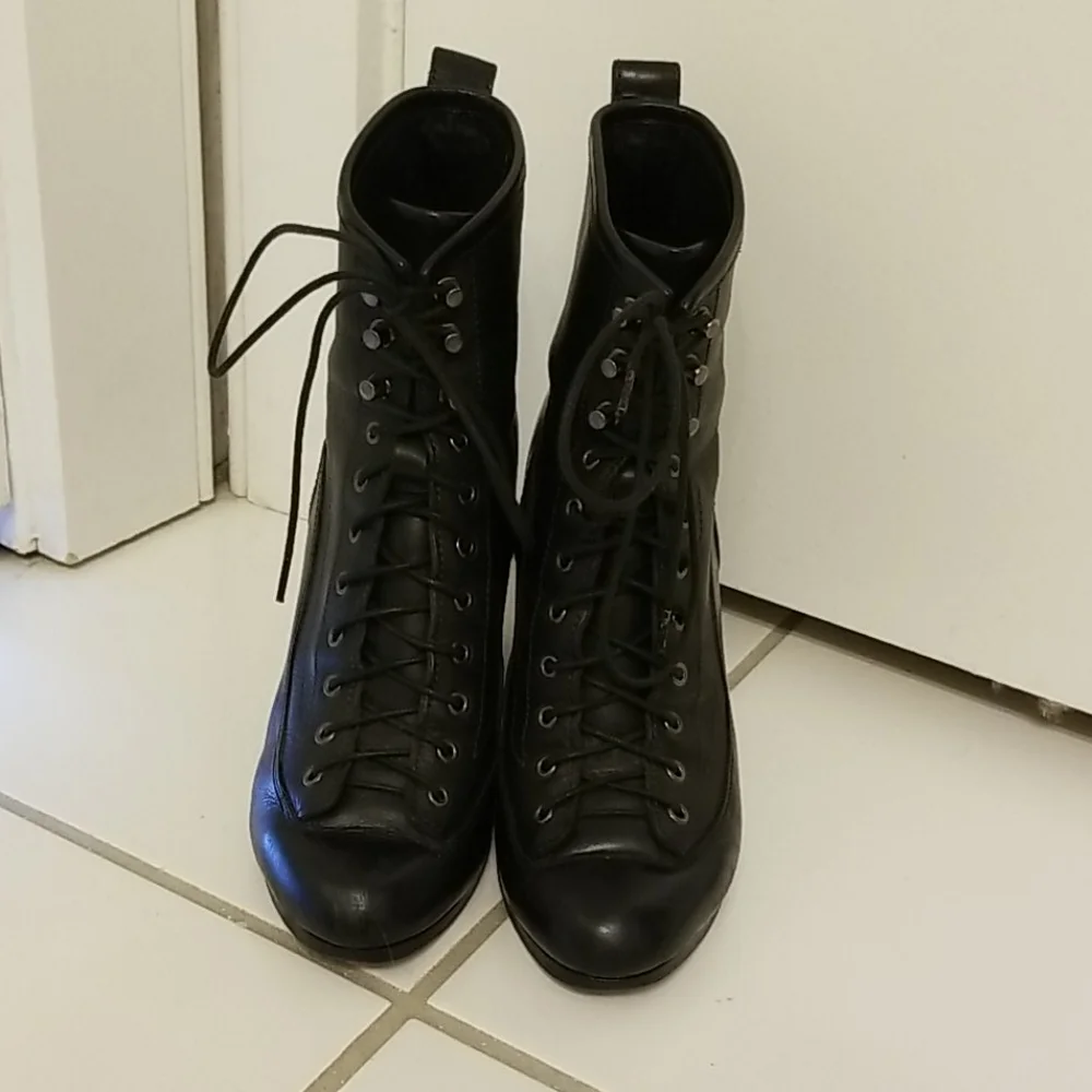 Rag & bone combat booties 38 - Picture 2 of 8